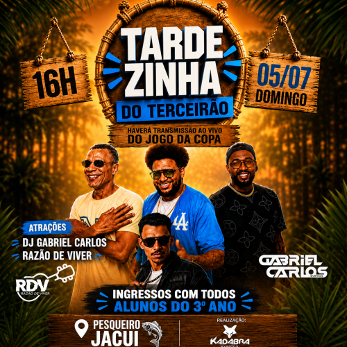 Tardezinha Terceirão 2026